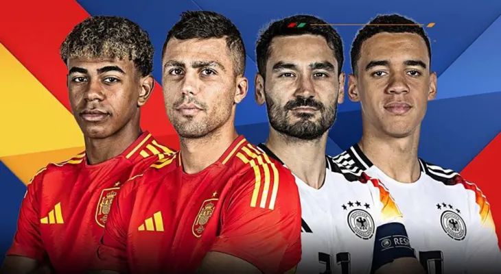 युरोकपको क्वाटरफाइनलमा आज स्पेन र जर्मनी भिड्दै