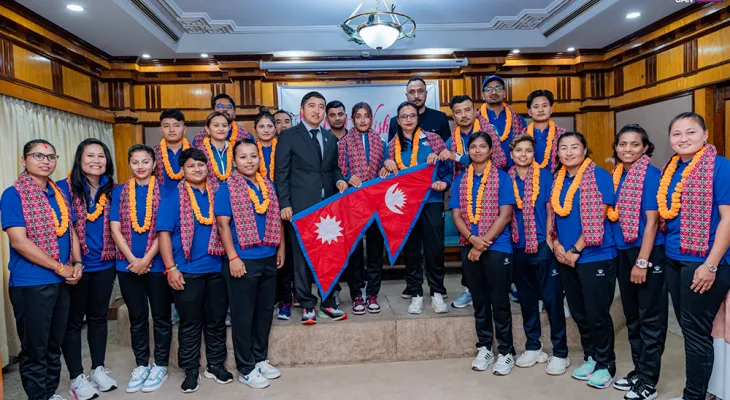 एशिया कप खेल्ने महिला क्रिकेट टिमको बिदाई