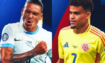 कोपा सेमिफाइनलमा भोली बिहान उरुग्वे र कोलम्बिया भिड्दै