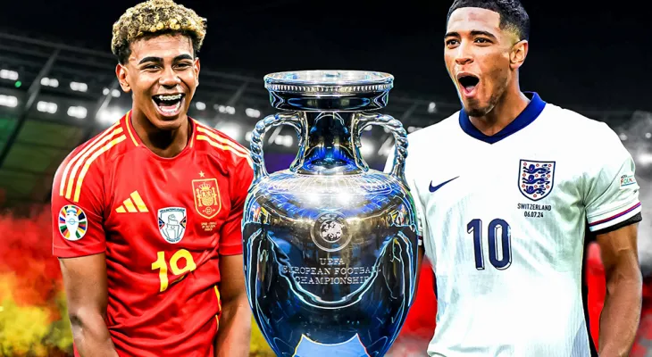 युरोकपको फाइनलमा स्पेन र इङल्याण्ड खेल्ने