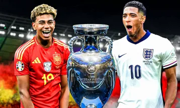 युरोकपको फाइनलमा स्पेन र इङल्याण्ड खेल्ने