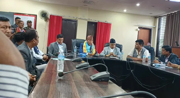 खेलकुद पूर्वाधारलाई पहिलो प्राथमिकतामा राख्न नवनियुक्त मन्त्री चौधरीको निर्देशन