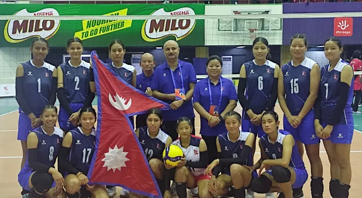 काभा यू–२० महिला भलिबल : नेपालले सेमिफाईनलमा कीर्गिस्तानसँग खेल्ने