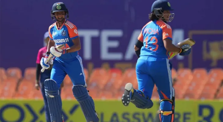 महिला एशिया कपमा भारतको लगातार दोस्रो जित