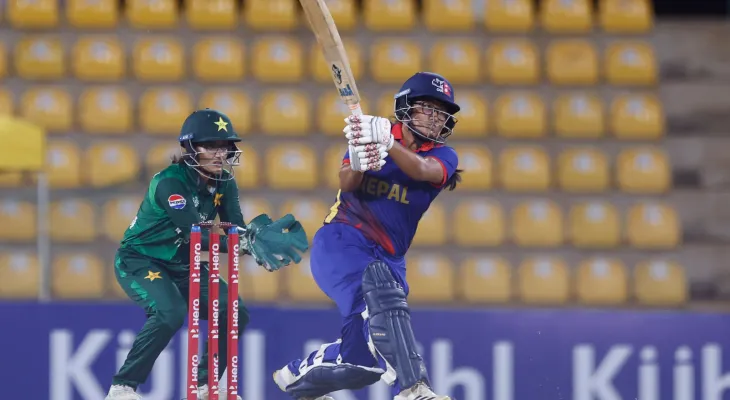 महिला एशिया कप : नेपाल पाकिस्तानसँग ९ विकेटले पराजित