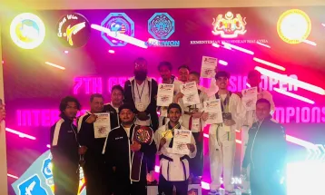 मलेसियामा सम्पन्न तेक्वान्दो प्रतियोगितामा नेपाललाई ७ स्वर्ण सहित १० पदक