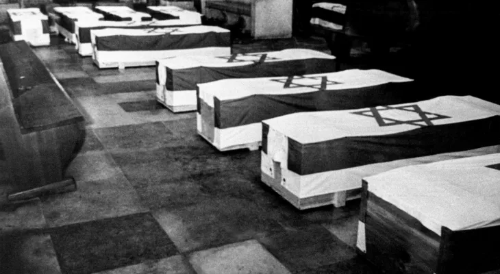 सन् १९७२ को म्युनिख ओलम्पिक, जाँहा ११ खेलाडीको हत्या भएको थियो