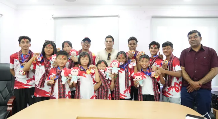 नेपाललाई १३ स्वर्ण र ९ रजत पदक