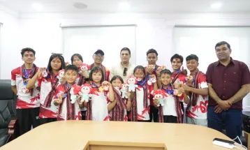 नेपाललाई १३ स्वर्ण र ९ रजत पदक