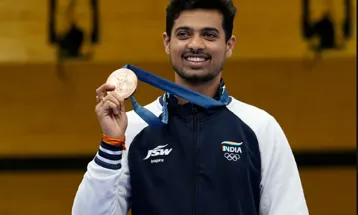 पेरिस ओलम्पिकमा भारतलाई तेस्रो पदक, स्वप्निलले जिते काश्य