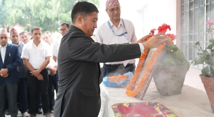 न्यौपाने प्रति श्रद्धान्जली