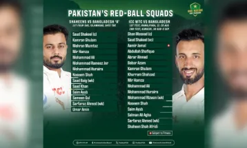 बंगलादेशविरुद्धको टेस्ट सिरिजका लागि नसीम शाह पाकिस्तानका उपकप्तान, सउद शकीलको पुनरागमन