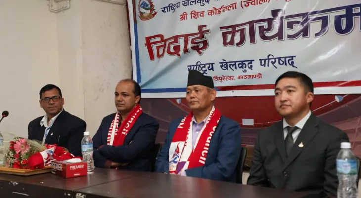 खेलाडी प्राथमिकतामा  हुन पर्दछ : मन्त्री चौधरी  