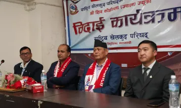 खेलाडी प्राथमिकतामा  हुन पर्दछ : मन्त्री चौधरी  