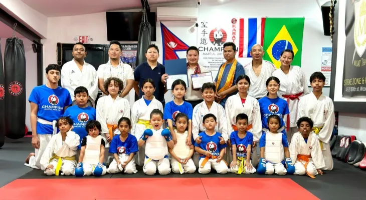 Nepali Martial Artist Kamal Magar Honored with Cash Award in the U.S.