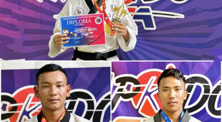 Nepal Wins 2 Gold and 1 Silver in International Hapkido Championship