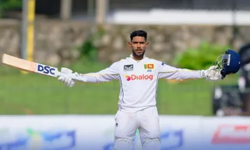 दोस्रो टेस्टमा श्रीलंका मजबुत, पठुम निस्सांका र दिनेश चन्दिमलको सय रनको जोडले बंगलादेश दबियो