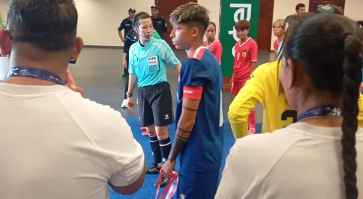 सवित्रा भण्डारी नेपाली महिला फुटबल टोलीको कप्तान नियुक्त