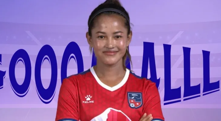 सरु लिम्बुको स्वर्णिम उपस्थितिः ५०औं खेलमै गोल गर्दै नेपालका लागि तेस्रो सफलता