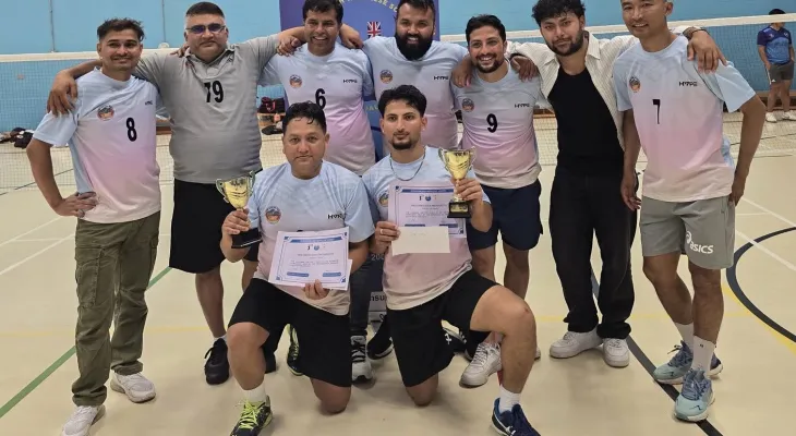 शान्ति नेपाली समाज बेलायतद्धारा मिडल्याण्ड स्तरीय ब्याडमिन्टन प्रतियोगितामा प्रथम स्थान हासिल