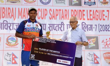 सप्तरी प्राइड लिग-७ : तिरहुट टाइगर्स र राजविराज राजदेवी रोयल्स विजयी