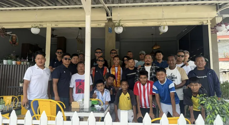 संगम क्लबद्वारा नेपाली महिला राष्ट्रिय टिमकी खेलाडी गीता रानालाई सम्मान