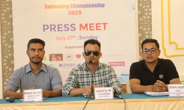 टुसाल मल्टि भेन्युमा अन्तरविद्यालय पौडी शनिबार