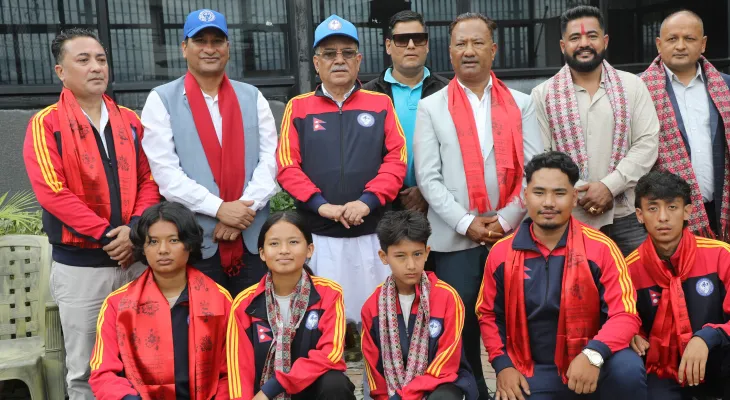 वादोरियो कराते टोली श्रीलंका जाने