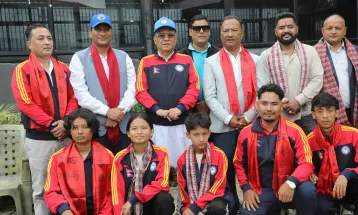 वादोरियो कराते टोली श्रीलंका जाने