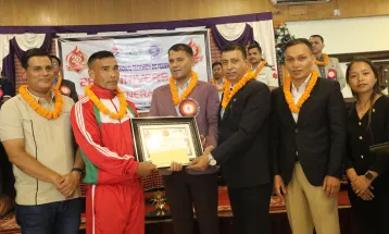 भीम र सुस्मिता आईटीएफ वर्ष उत्कृष्ट खेलाडी