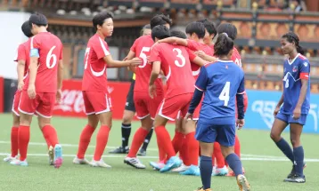 एएफसी यू-२० महिला एसियन कप छनोट: नेपाल उत्तर कोरियाविरुद्ध ११-० ले पराजित