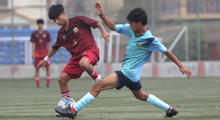 एन्फा यु-१६ युथ लिग: सङ्कटा एफसी र हिमालयन शेर्पा क्लबबीच १-१ को बराबरी