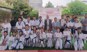 टोखाको दुबल एस फिट्नेस डोजो टिम च्याम्पियन