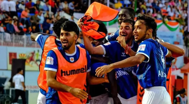 अन्जन बिष्टको टोली रियल कश्मीर एफसीले दु्राण्ड कप २०२५ मा नेरोका एफसीलाई ३-१ ले पराजित गर्यो