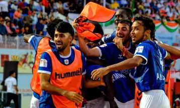 अन्जन बिष्टको टोली रियल कश्मीर एफसीले दु्राण्ड कप २०२५ मा नेरोका एफसीलाई ३-१ ले पराजित गर्यो