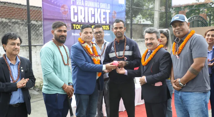 आरआरए रनिङ सिल्ड क्रिकेट सुरु