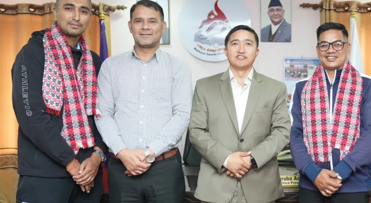 तेक्वान्दो निर्णायक काजाकिस्तान प्रस्थान