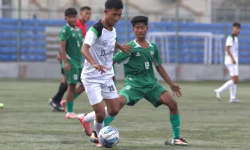 एन्फा यू–१६ युथ लिग २०२५ : चर्च ब्वाइज युनाइटेड र न्यू रोड टिमबीच रोमाञ्चक बराबरी, अंक तालिकामा दुवै टिमको स्थिति स्थिर