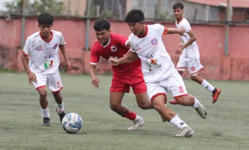 एन्फा यू–१६ युथ लिग २०२५ : फ्रेन्डस क्लब र मछिन्द्र एफसीबीच गोलरहित बराबरी, अंक तालिकामा दुवै टिमको स्थान बलियो