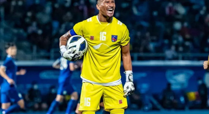 नेपालका कप्तान किरण चेम्जोङ बंगलादेश पुलिस क्लबमा अनुबन्ध