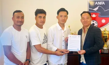 फुटबल लिगको स्थगनबारे गहिरो चिन्ता, नेपाल फुटबल खेलाडी संघद्वारा एन्फालाई ज्ञापनपत्र