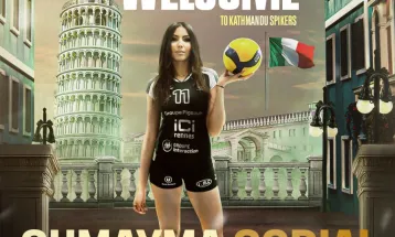 Italian Volleyball Star Oumaima kodadd to Play for Kathmandu Spikers in Everest Women's Volleyball League