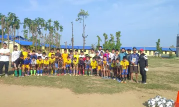 वडाहरुले खेलाडी उत्पादन गर्ने फुटवल प्रशिक्षण कार्यक्रम