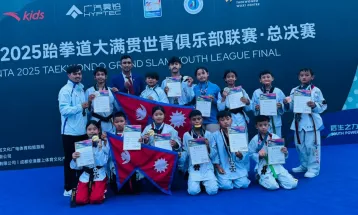नेपाललाई तेक्वान्दोमा १३ पदक