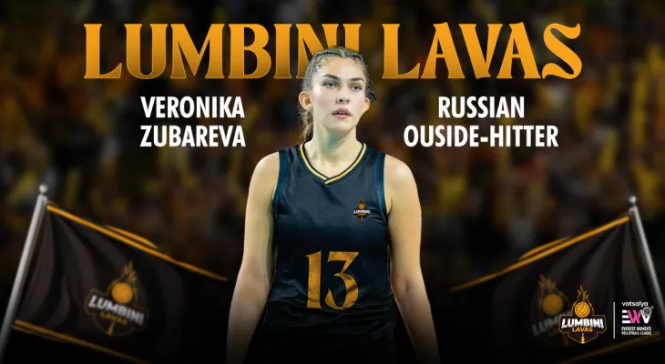 Lumbini Lavaz Sign Russian Volleyball Star Veronika Zubareva for Everest Women’s Volleyball League