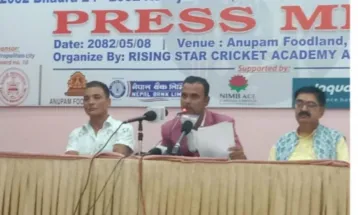 राईजिङ स्टार क्रिकेट एकेडेमीको आयोजनामा यू-१४ टि-२० क्रिकेट प्रतियोगिता हुँदै