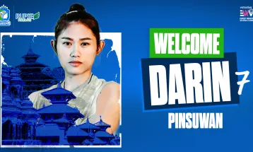 Thai Volleyball Star Darin Pinsuwan Joins Lalitpur Queens for Everest Women's Volleyball League