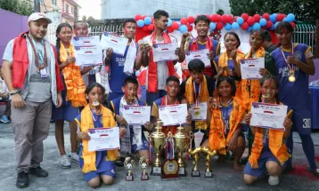 प्रथम अन्तर स्कुलको दोहोरो उपाधी शाम्भवी स्कुलले जित्यो