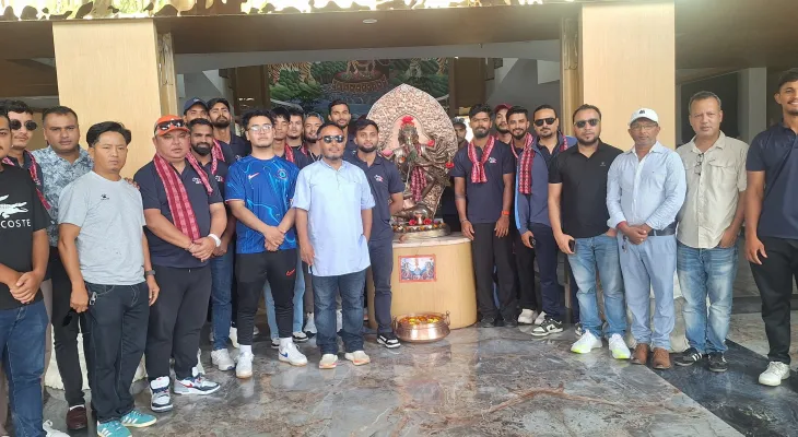 Nepal 'A' Team Departs for Assam After Grand Farewell in Kakarvitta