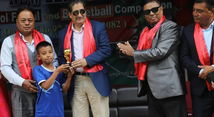 न्यु जेनिथ कपमा ५ टोली च्याम्पियन